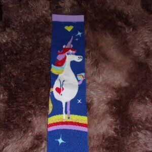Disney Parks Exclusive Rainbow Unicorn Inside Out Unisex Socks NEW